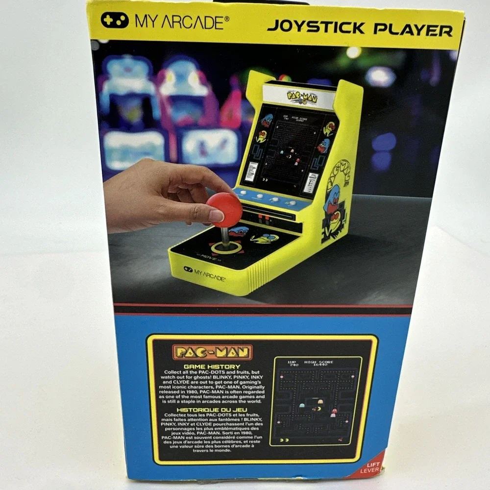 My Arcade Pac Man Joystick Player Retro Gaming 2 Game Modes - NEW